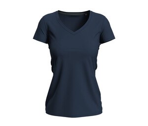 STEDMAN ST9710 - Tee-shirt femme col V Blue Midnight