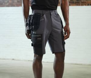 REGATTA RGJ494 - INFILTRATE STRETCH SHORT WITH DETACHABLE HOLSTERS Black