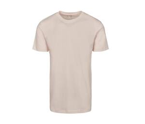 Build Your Brand BY004 - T-shirt col rond Pink Marshmallow