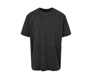 BUILD YOUR BRAND BY189 - Tee-shirt homme décoloré Black