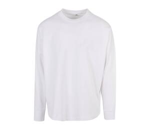 BUILD YOUR BRAND BY198 - Sweat col rond ample White