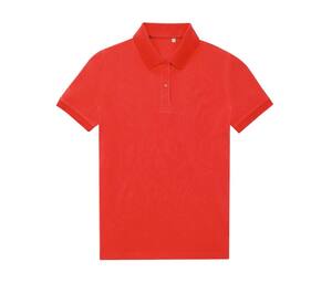 B&C BCW465 - Polo femme 65/35 en polyester recyclé Red