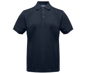 BLACK&MATCH BM100 - Polo boutons contrastés Navy / Navy