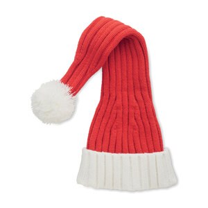 GiftRetail CX1532 - ORION Long bonnet de Noël en tricot Rouge