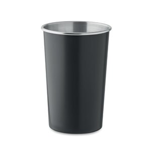 GiftRetail MO2063 - FJARD Gobelet en inox recyclé Noir