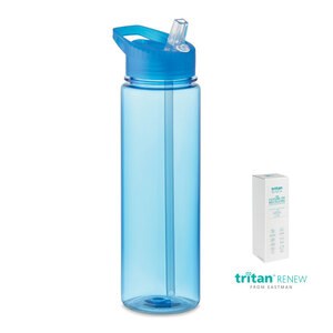 GiftRetail MO6961 - BAY Bouteille Tritan Renew™ 650 ml Transparent Blue