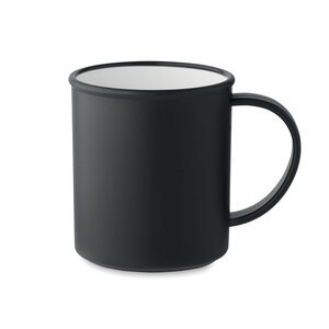 GiftRetail MO2148 - ALAS Mug réutilisable 300 ml Noir