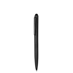 EgotierPro 38513 - Stylo-bille métallique noir avec pointeur FRAC