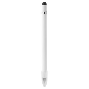 EgotierPro 53501 - Crayon Infini en Aluminium Recyclé avec Gomme MILELE Blanc