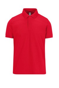 B&C CGPU424 - MY POLO 180 Homme manches courtes Red