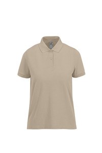 B&C CGPW461 - MY POLO 180 Femme manches courtes Mastic