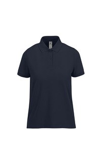 B&C CGPW461 - MY POLO 180 Femme manches courtes Navy Pure