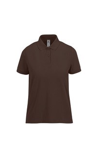 B&C CGPW461 - MY POLO 180 Femme manches courtes Roasted Cofee
