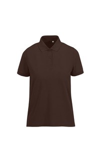B&C CGPW465 - MY ECO POLO 65/35 Femme manches courtes Roasted Cofee