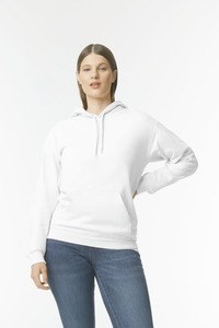 Gildan GISF500 - Sweat-shirt à capuche Midweight Softstyle White
