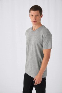 B&C CG153 - T-Shirt Col V Manches Courtes