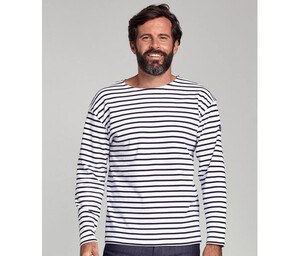 Armor lux AM120 - Marinière Manches Longues Homme 100% Coton