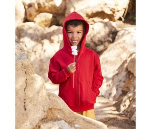 Fruit of the Loom SC379 - Sweat À Capuche Zippé Enfant