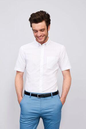 SOLS 02921 - Brisbane Fit Chemise Homme Oxford Manches Courtes