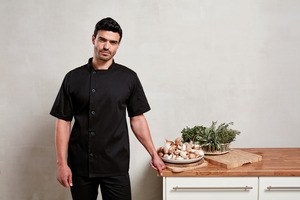 Premier PR900 - Veste chef cuisinier manches courtes "Essential"