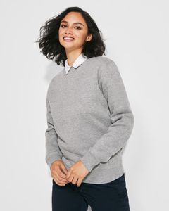 Roly SU1071 - BATIAN Sweat unisexe en coton biologique peigné et polyester recyclé