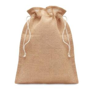 GiftRetail MO9928 - JUTE SMALL Petit sac cadeau en jute