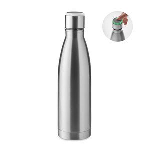 GiftRetail MO6856 - DEREO Bouteille à rappel inox 500 ml
