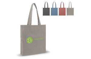 TopEarth LT95199 - Sac shopping en coton recyclé 38X42X10 cm