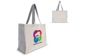 TopPoint LT95251 - Sac à provisions Coton recyclé OEKO-TEX® 140g/m² 38x14x32cm