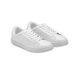 GiftRetail MO2040 - BLANCOS Baskets en PU Taille 40