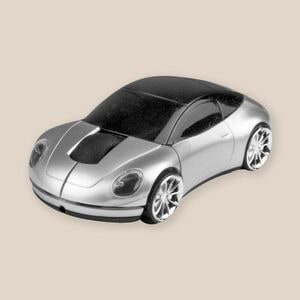 EgotierPro 33575 - Souris sans fil ABS forme voiture CAR