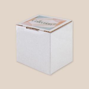 EgotierPro 52091 - Boîte en carton blanc auto-assemblable pour mugs CUPPA